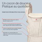 Porte-Bébé Omni Deluxe en Lin-Ergobaby-FUL-BCODLNATLIN-CLÉMENT