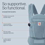 Porte-bébé Omni Lite - Slate Bleu-Ergobaby-FUL-BCOLTESLTBLU-CLÉMENT