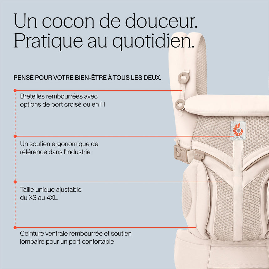 Porte-bébé Omni Classic Mesh - Onyx Noir-Ergobaby-FUL-BCS360PONYX-CLÉMENT