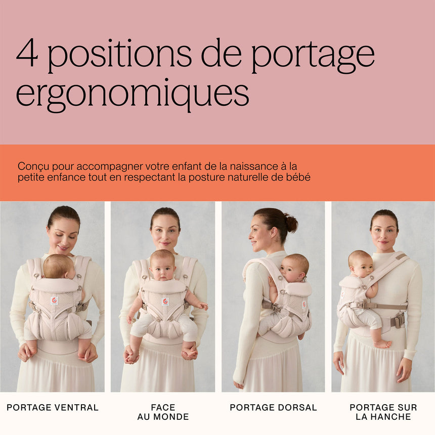 Porte-bébé Omni Classic Mesh - Onyx Noir-Ergobaby-FUL-BCS360PONYX-CLÉMENT