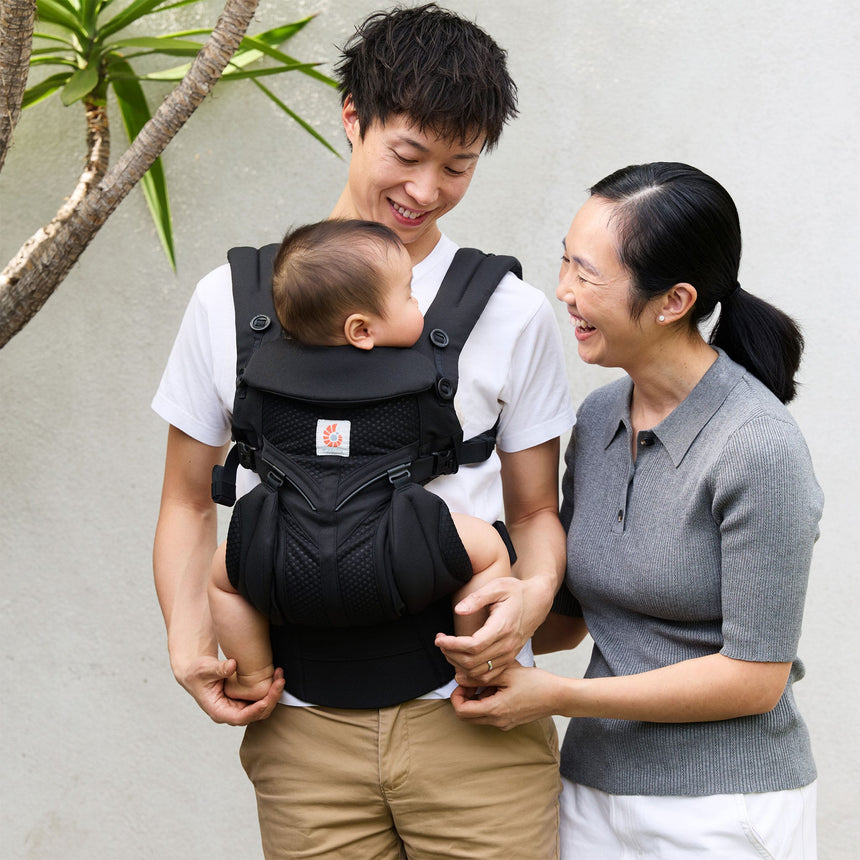 Porte-bébé Omni Classic Mesh - Onyx Noir-Ergobaby-FUL-BCS360PONYX-CLÉMENT