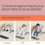 Siège Berçant Evolve 3-en-1 - Gris Pâle-Ergobaby-FUL-EVLBNCLTGRYN-CLÉMENT
