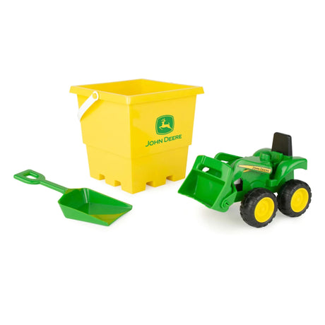 Seau avec Pelle et Camion John Deere-Lamaze-FYE-47339-CLÉMENT