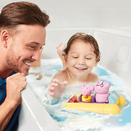 Jouet pour le Bain Pédalo Peppa Pig-Lamaze-FYE-E73107C1-CLÉMENT