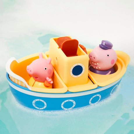 Jouet de Bain Bateau Peppa Pig-Lamaze-FYE-E73414-CLÉMENT