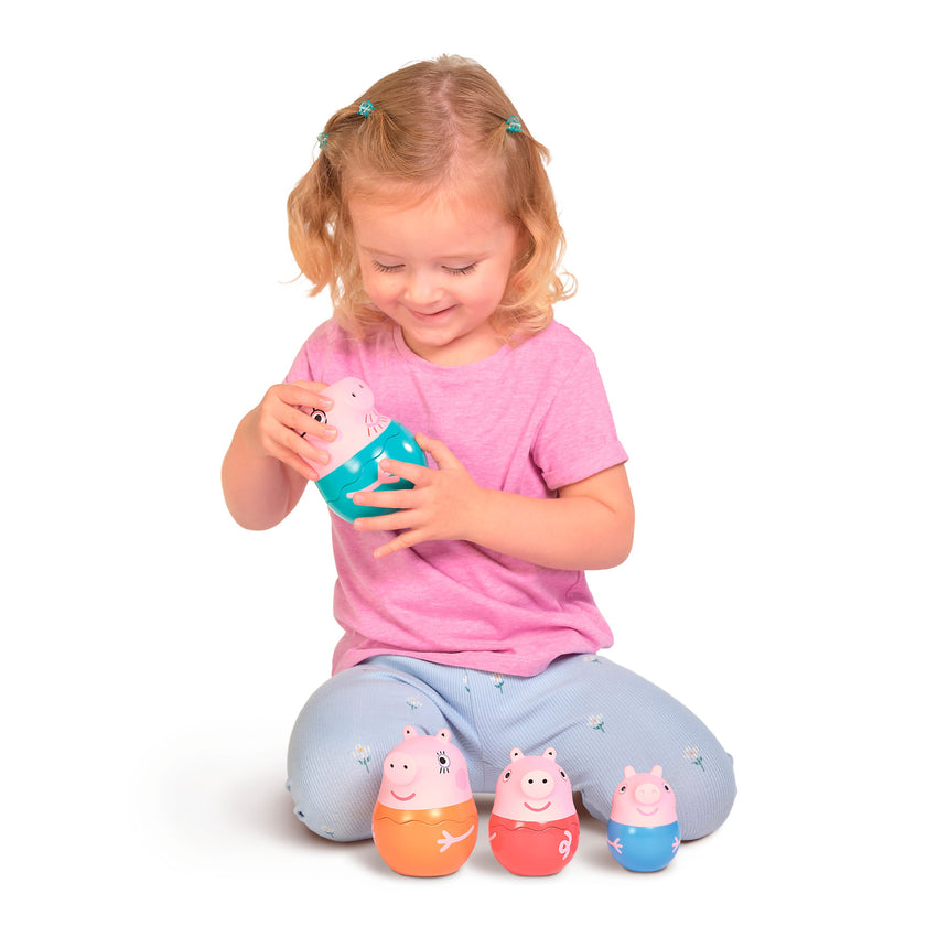 Famille Peppa à Empiler-Lamaze-FYE-E73526-CLÉMENT