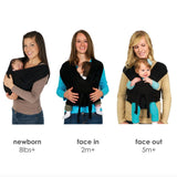 Porte-Bébé Extensible Agility Flex - Noir-JJ Cole-FYE-J00975-CLÉMENT