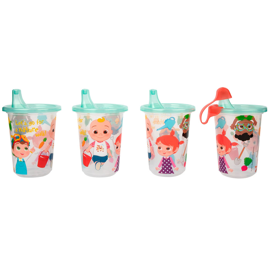Gobelets (4) à Bec Cocomelon 10oz-Lamaze-FYE-Y11730-CLÉMENT
