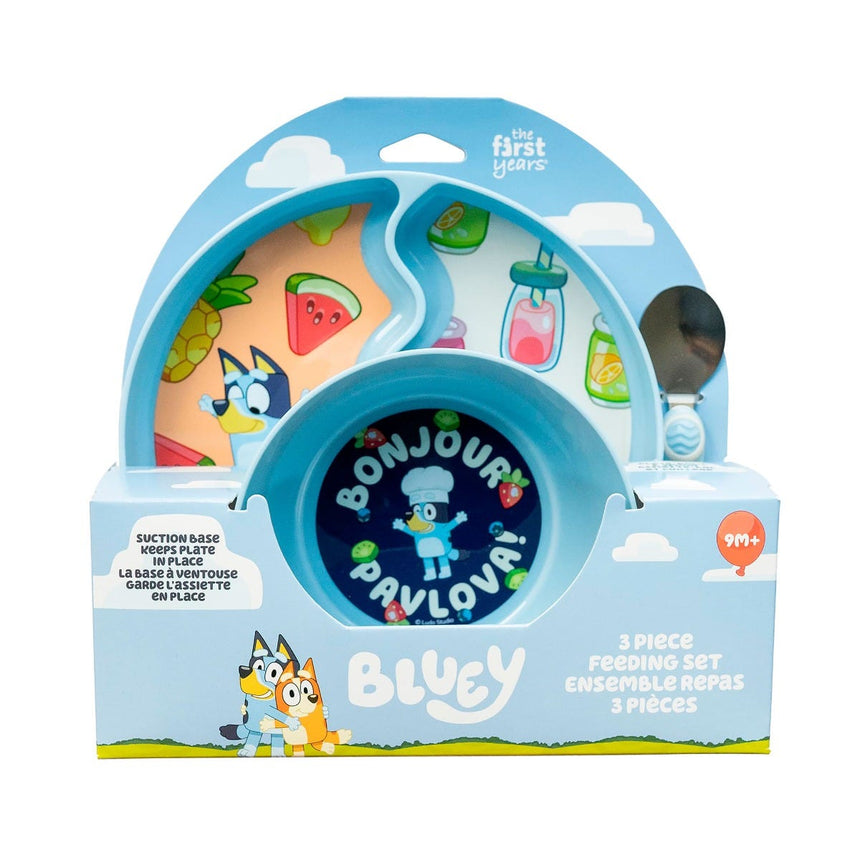 Vaisselle 3 Pièces - Bluey-The First Years-FYE-Y11894-CLÉMENT