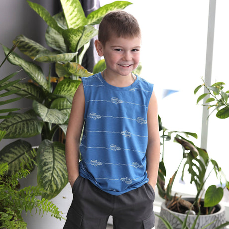 Camisole Crocodile 2-8ans-Camp by Birdz-NAS-CLSPKB671-PB-CLÉMENT