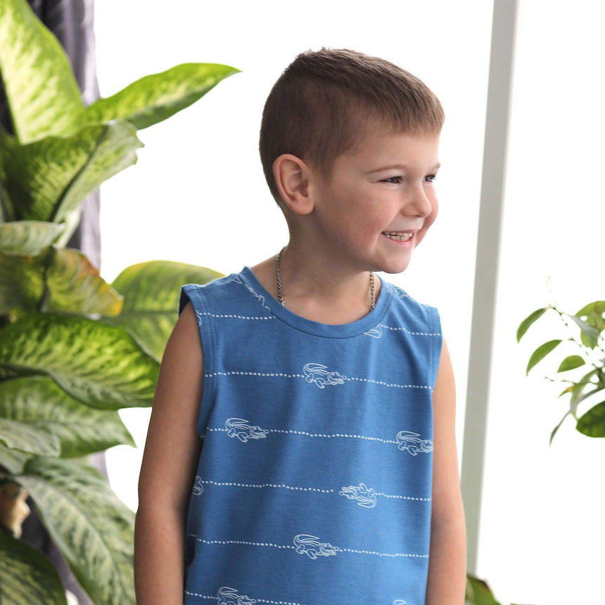 Camisole Crocodile 2-8ans-Camp by Birdz-NAS-CLSPKB671-PB-CLÉMENT