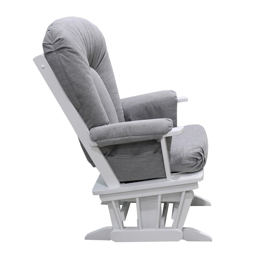 Chaise Berçante Oxford - Blanc-Goberce-GBE-FB45BLBLOX60-CLÉMENT