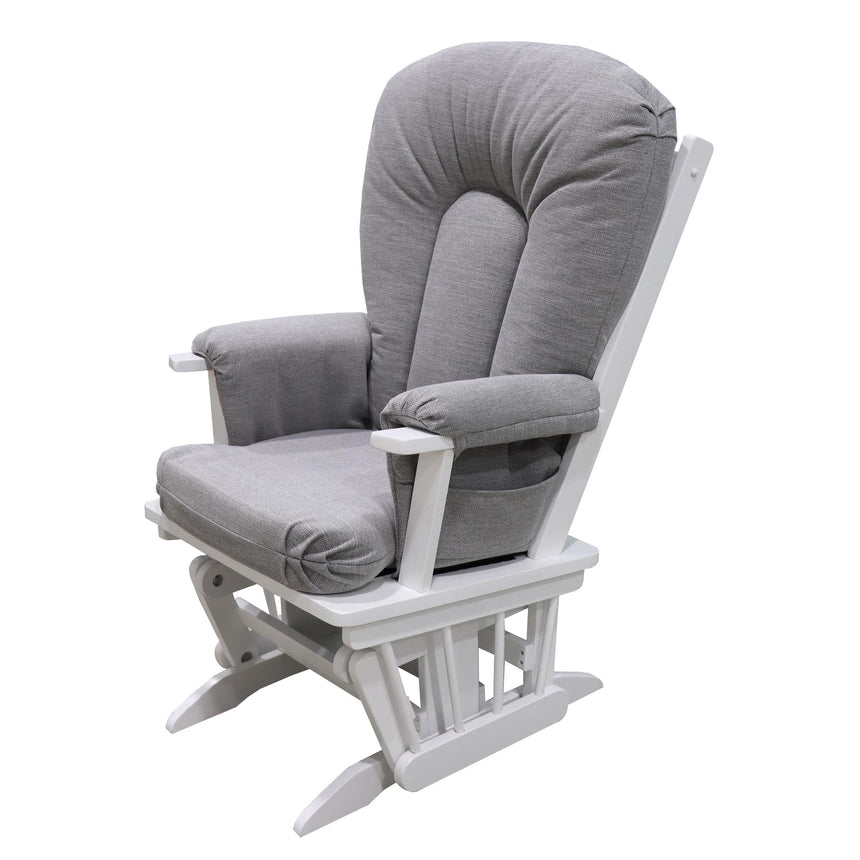 Chaise Berçante Oxford - Blanc-Goberce-GBE-FB45BLBLOX60-CLÉMENT