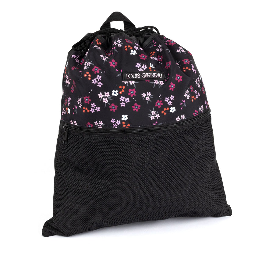 Sac À Soulier LG Floral-Louis Garneau-Noir-2-6T ans-GEO-26FLORAL570-CLÉMENT