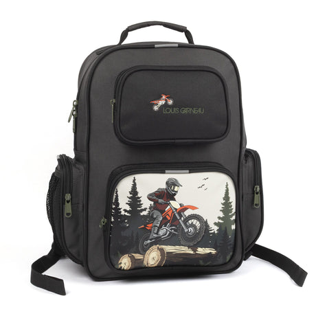 Sac À Dos Motocross-Louis Garneau-Noir-2-6T ans-GEO-26MOTO106-CLÉMENT