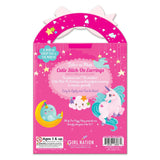 Boucles d'Oreilles Autocollantes-Girl Nation-GLN-GN-J1045-CLÉMENT