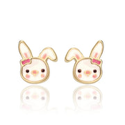 Boucles D'oreille Lapin-Girl Nation-GLN-GN-J534S-CLÉMENT