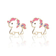 Boucles D'oreille Licorne Magie-Girl Nation-GLN-GN-J537S08-CLÉMENT
