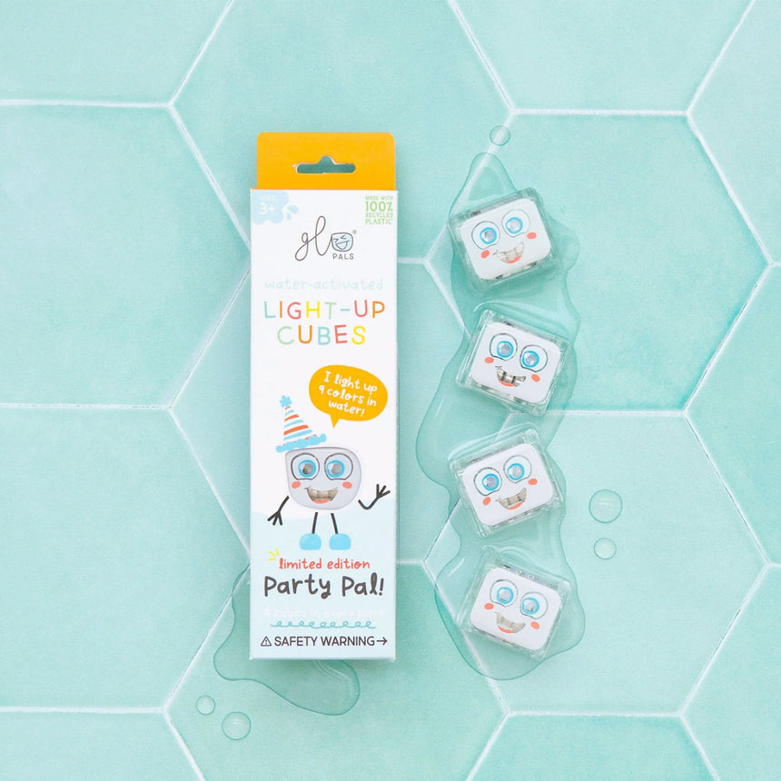 Cubes Lumineux pour le Bain - Party Pal-Glo Pals-GLP-GP303-CLÉMENT