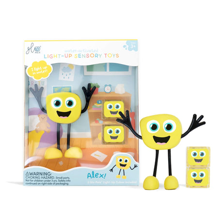 Personnage Lumineux pour le Bain - Alex-Glo Pals-GLP-GP100-CLÉMENT