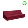Canapé Modulaire Complet - Cranberry Rain-Go Coconut-GOC-CCRANBERRYRA-CLÉMENT