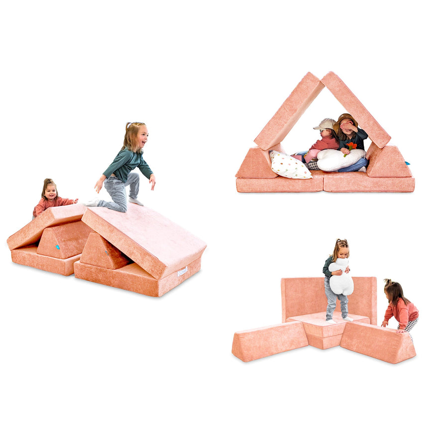 Canapé Modulaire Complet - Peach Party-Go Coconut-GOC-CPEACHPART-CLÉMENT