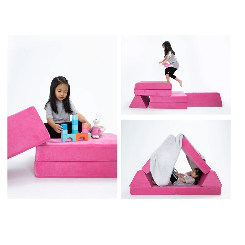 Canapé Modulaire Demi - Pitaya Punch-Go Coconut-GOC-DPITAYAPUNCH-CLÉMENT