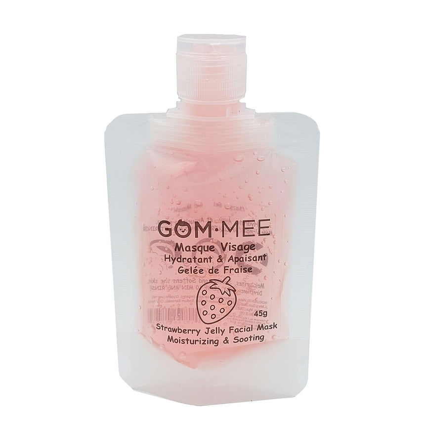 Masque Visage Gelée Fraise 45G-Gom-mee-GOM-GOM-MASFR-CLÉMENT