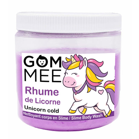 Nettoyant pour le Corps Slime Moussante - Licorne-Gom-mee-GOM-GOM-SLIMLICO-CLÉMENT