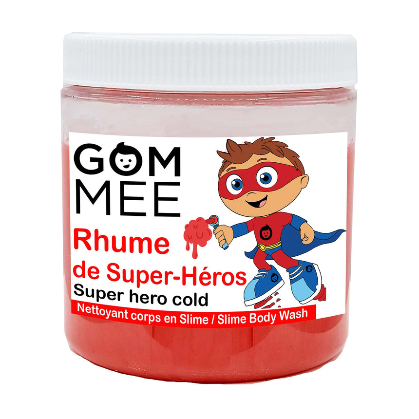 Nettoyant pour le Corps Slime Moussante - Super Héros-Gom-mee-GOM-GOM-SLIMSUPE-CLÉMENT