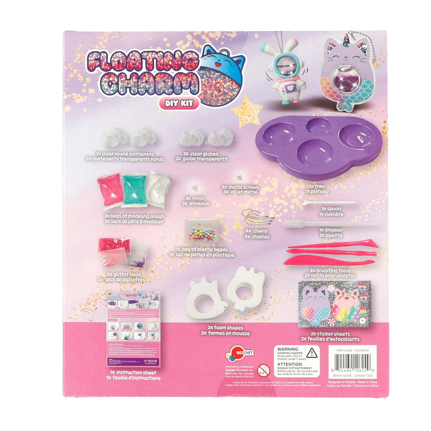 Ensemble Fabrication Porte-clé - "Floating Charm"-Groupe Ricochet-GRI-FLOC6249-CLÉMENT