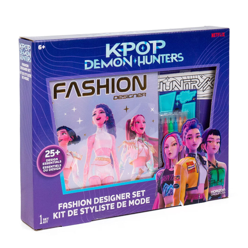 Ensemble Designer Styliste K-pop Demon Hunter-Groupe Ricochet-GRI-KPFD2490-CLÉMENT