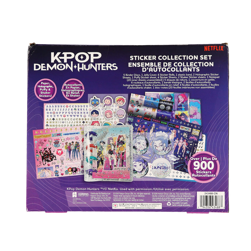 Ensemble Collection Autocollants Kpop demon hunter-Groupe Ricochet-GRI-KPSC2488-CLÉMENT