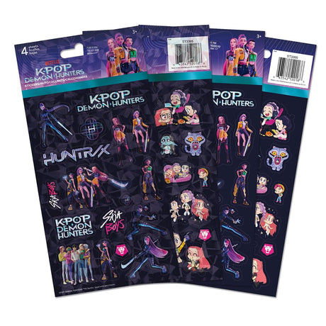 Feuilles (4) Autocollants K-pop-Groupe Ricochet-GRI-KPSK0186-CLÉMENT