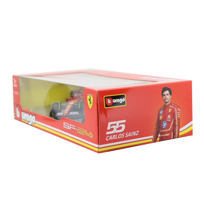 Ensemble de 2 Modèles Voitures SF24 - Charles Leclerc / Carlos Sainz-Groupe Ricochet-GRI-MADA4481-FE-CLÉMENT