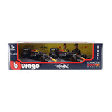 Ensemble de 2 Modèles Voitures F1® - Max Verstappen / Sergio pérez-Groupe Ricochet-GRI-MADA4481-OR-CLÉMENT