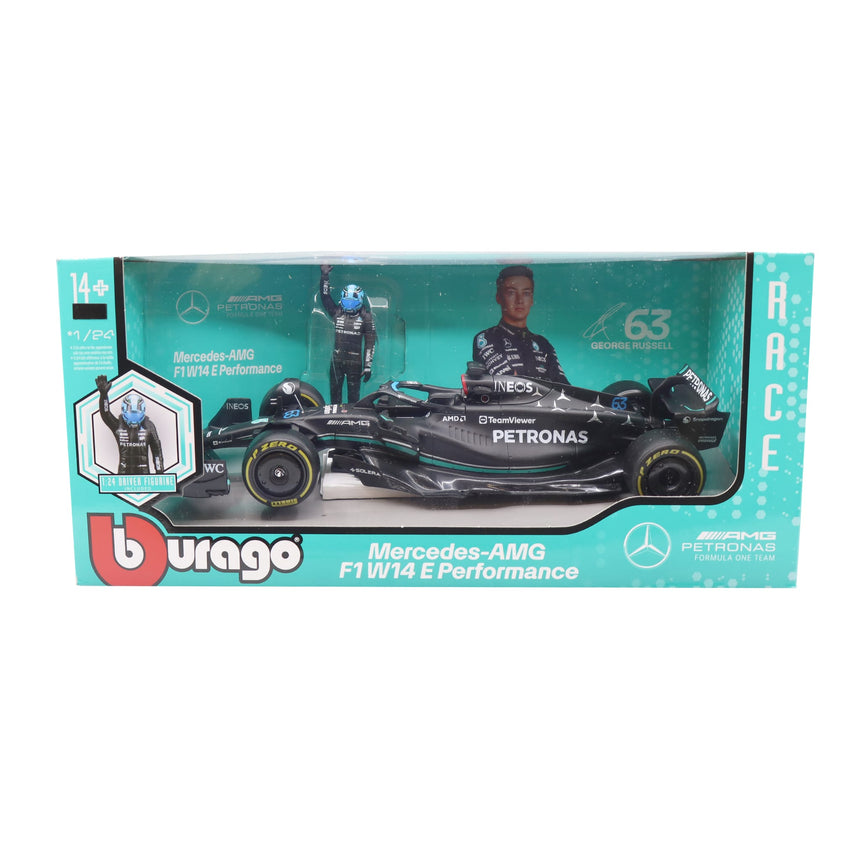 Race F1® Mercedes-AWG W14 E Performance - Voiture et Figurine-Groupe Ricochet-GRI-MADB4504-ME-CLÉMENT