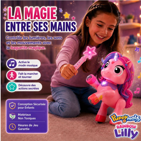 Robot Licorne Lilly Arc-en-ciel-Groupe Ricochet-GRI-ROUN1618-CLÉMENT
