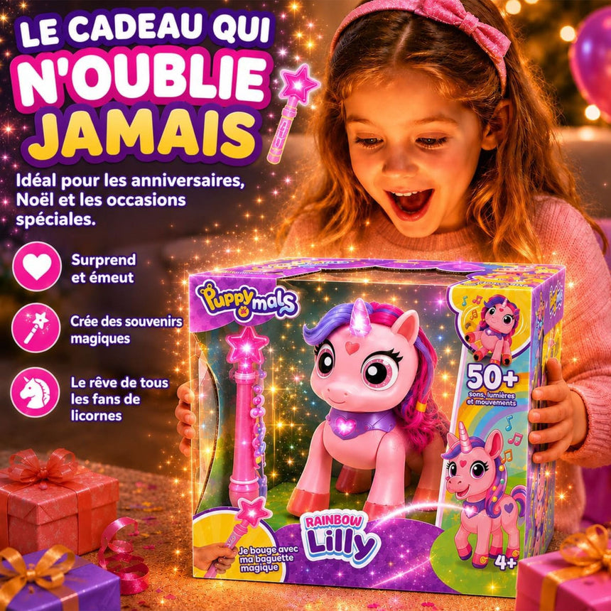 Robot Licorne Lilly Arc-en-ciel-Groupe Ricochet-GRI-ROUN1618-CLÉMENT