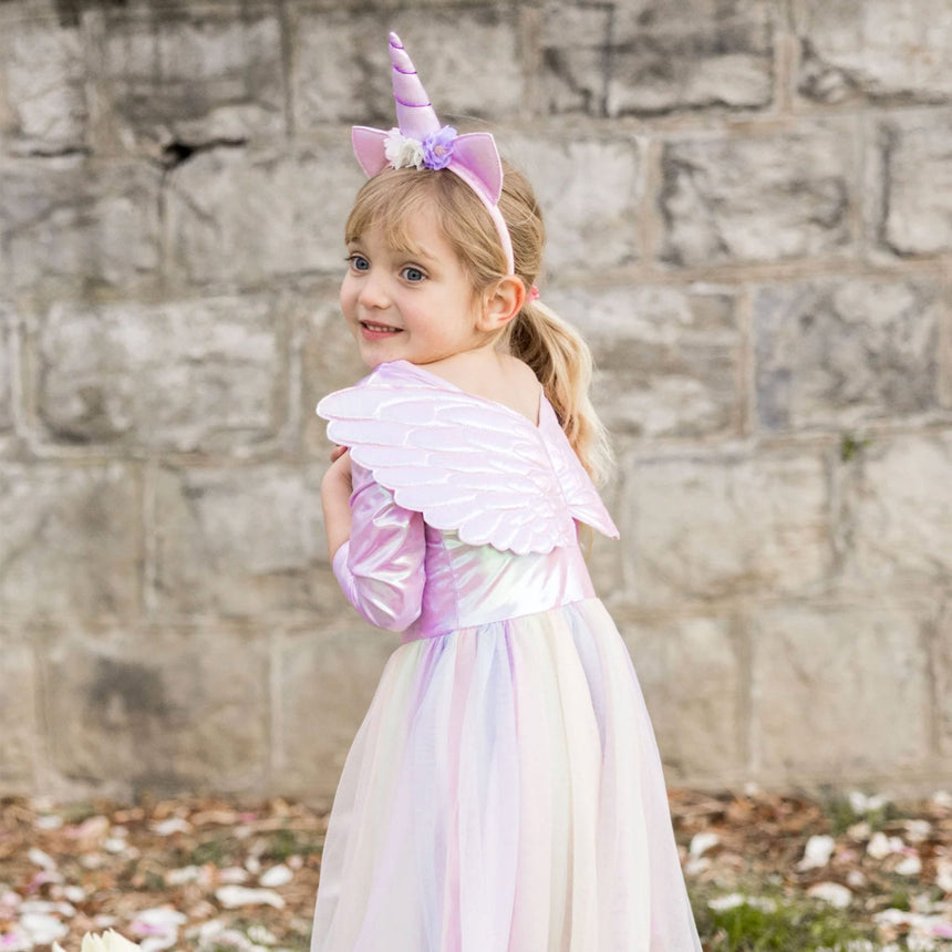 Robe d'alicorne avec ailes et bandeau-Great Pretenders-GRP-31015-CLÉMENT