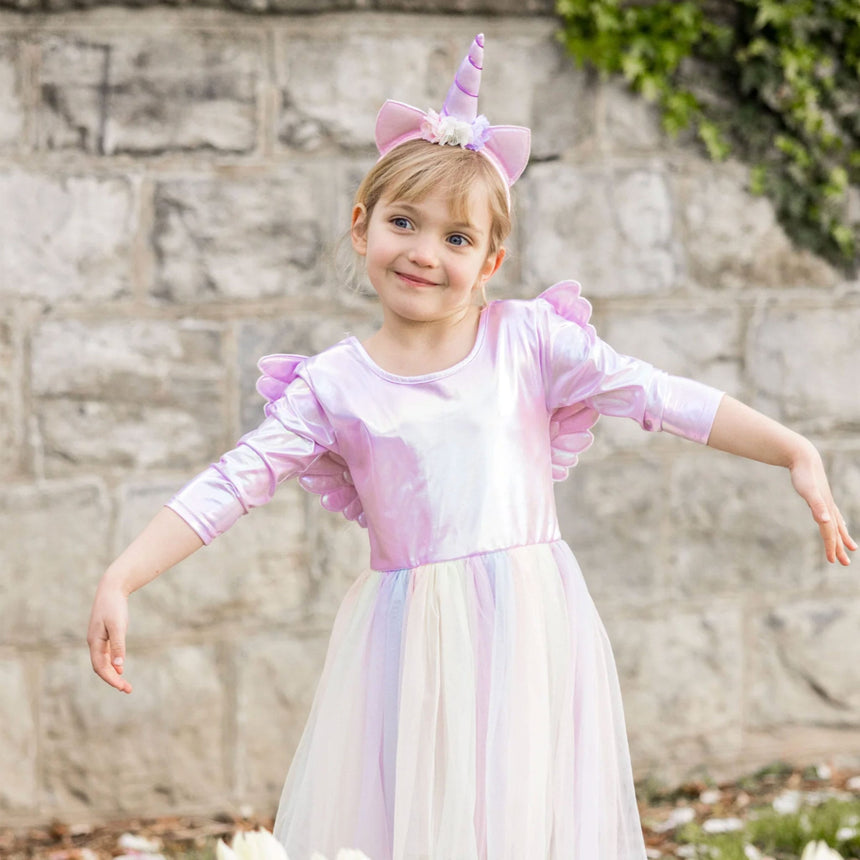 Robe d'alicorne avec ailes et bandeau-Great Pretenders-GRP-31015-CLÉMENT