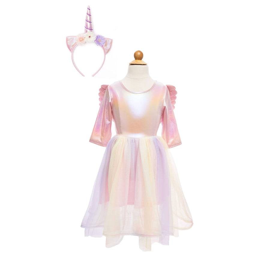 Robe d'alicorne avec ailes et bandeau-Great Pretenders-GRP-31015-CLÉMENT
