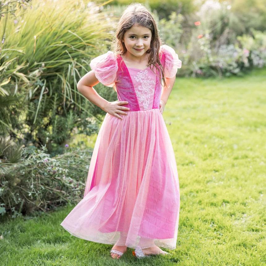 Robe De Princesse Rosé Sorbet - Grandeur 5-6ans-Great Pretenders-GRP-31975-CLÉMENT