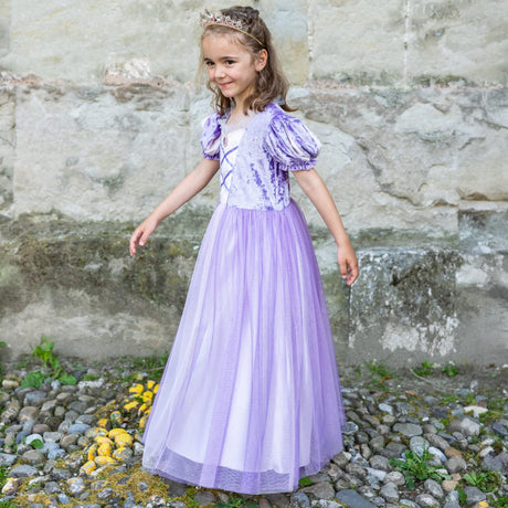 Robe de Princesse Raiponce - 5-6ans-Great Pretenders-GRP-34135-CLÉMENT