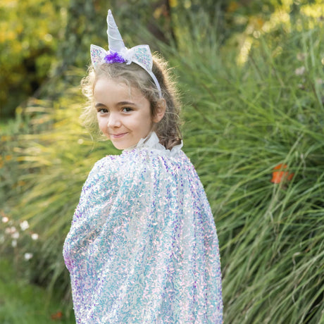 Cape Et Bandeau Licorne Scintillants - 4-6 ans-Great Pretenders-GRP-51405-CLÉMENT