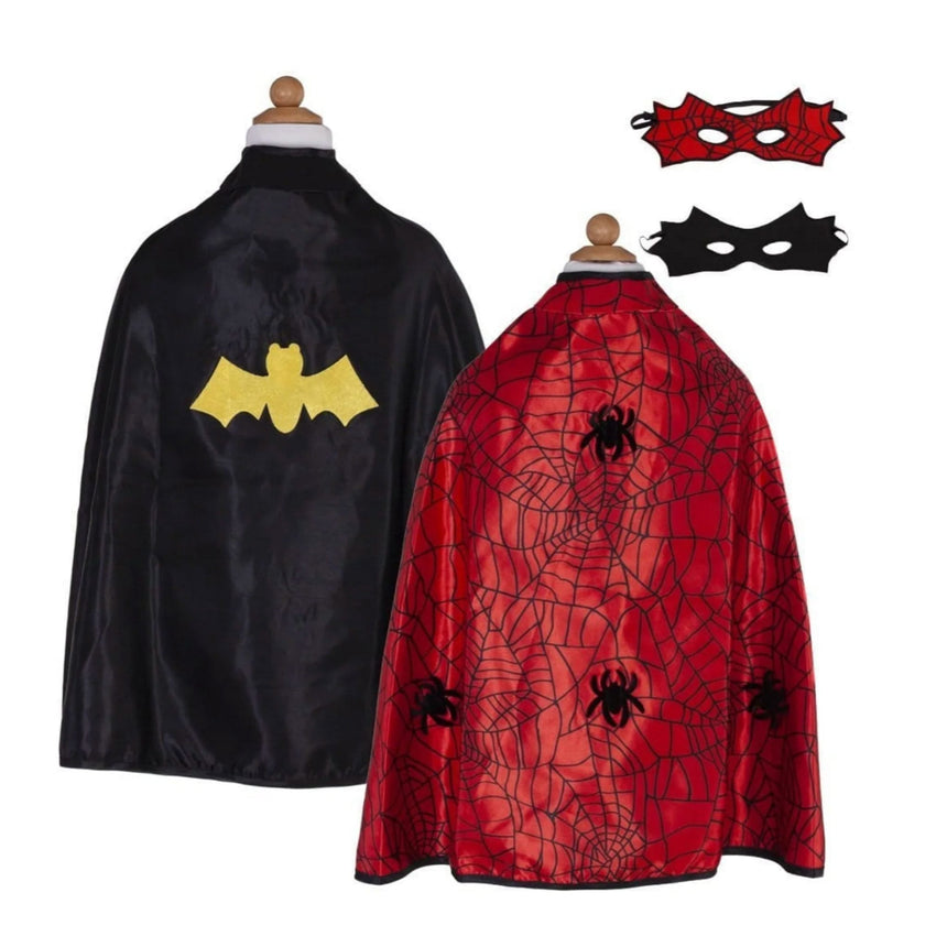 Cape Réversible Araignée/Chauve-Souris - 4-6ans-Great Pretenders-GRP-55273-CLÉMENT