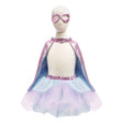 Ensemble Tutu/Cape/Masque Rose Bleu - 4-6ans-Great Pretenders-GRP-67825-CLÉMENT