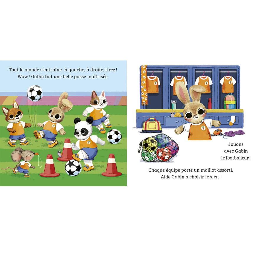 Gabin Le Lapin - Footballeur (soccer)-Grund-GRU-782324039102-CLÉMENT