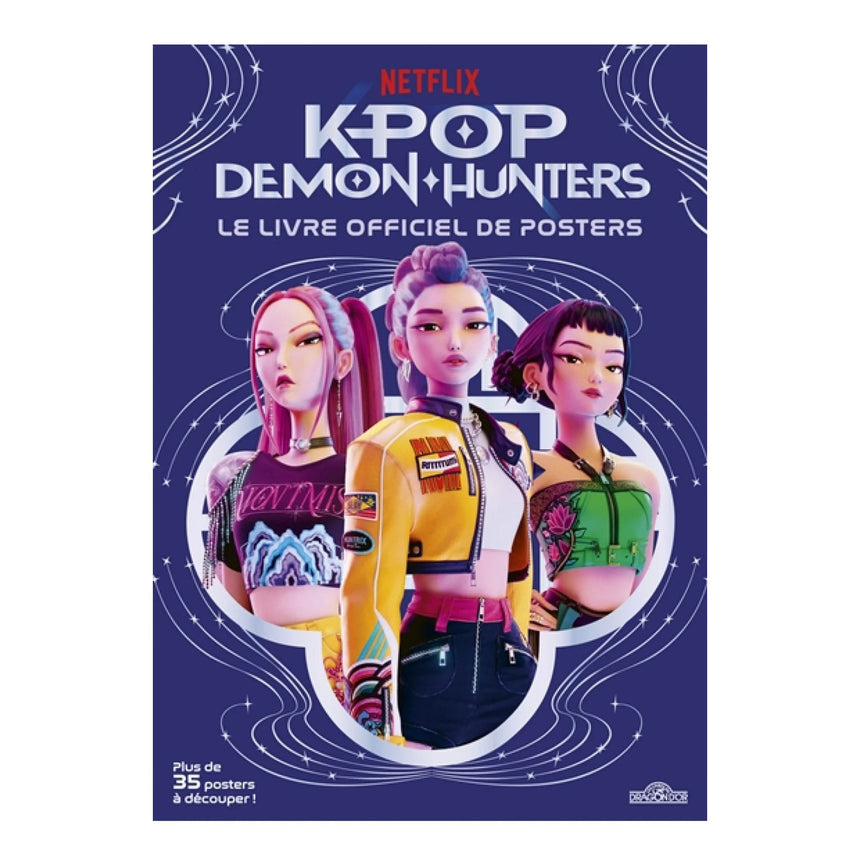 K-Pop Demon Hunters : le Livre Officiel de Posters-Grund-GRU-782821220140-CLÉMENT