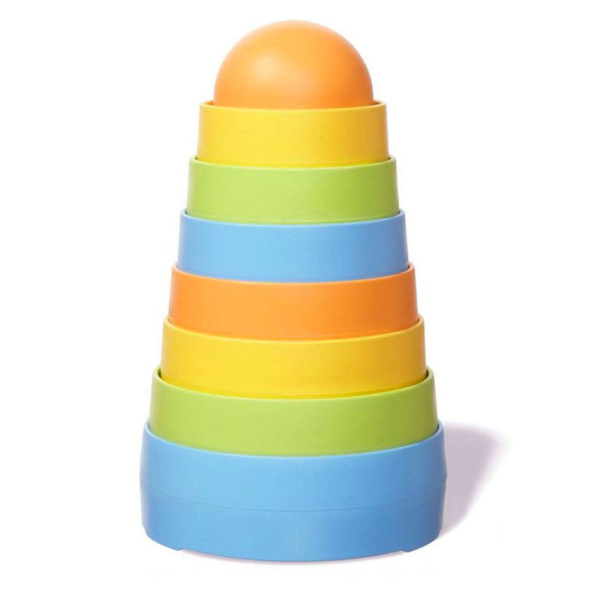 Jeu Tour Empilable-Green Toys-GRY-STK01R-CLÉMENT